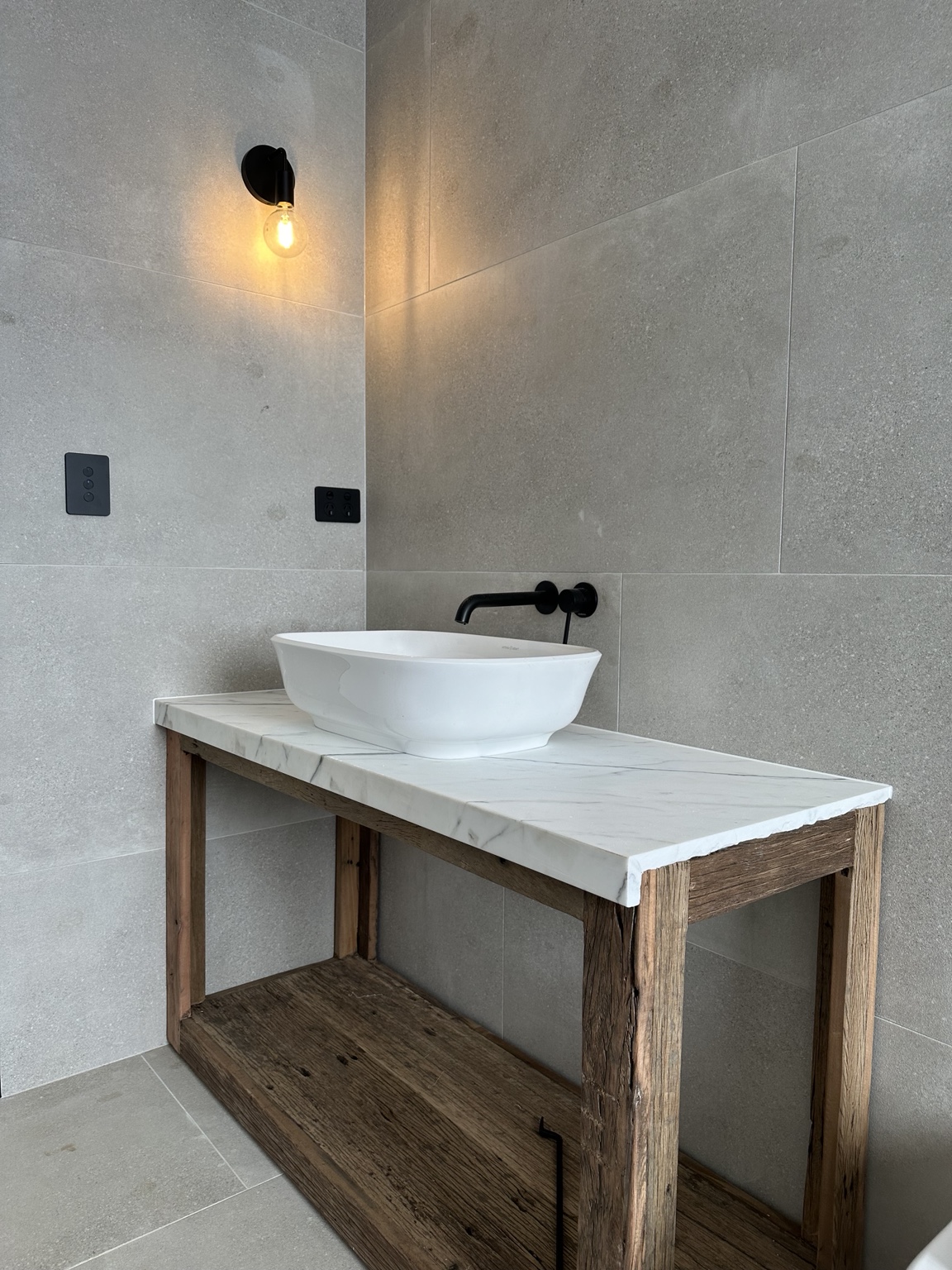 Bathroom electrical installation