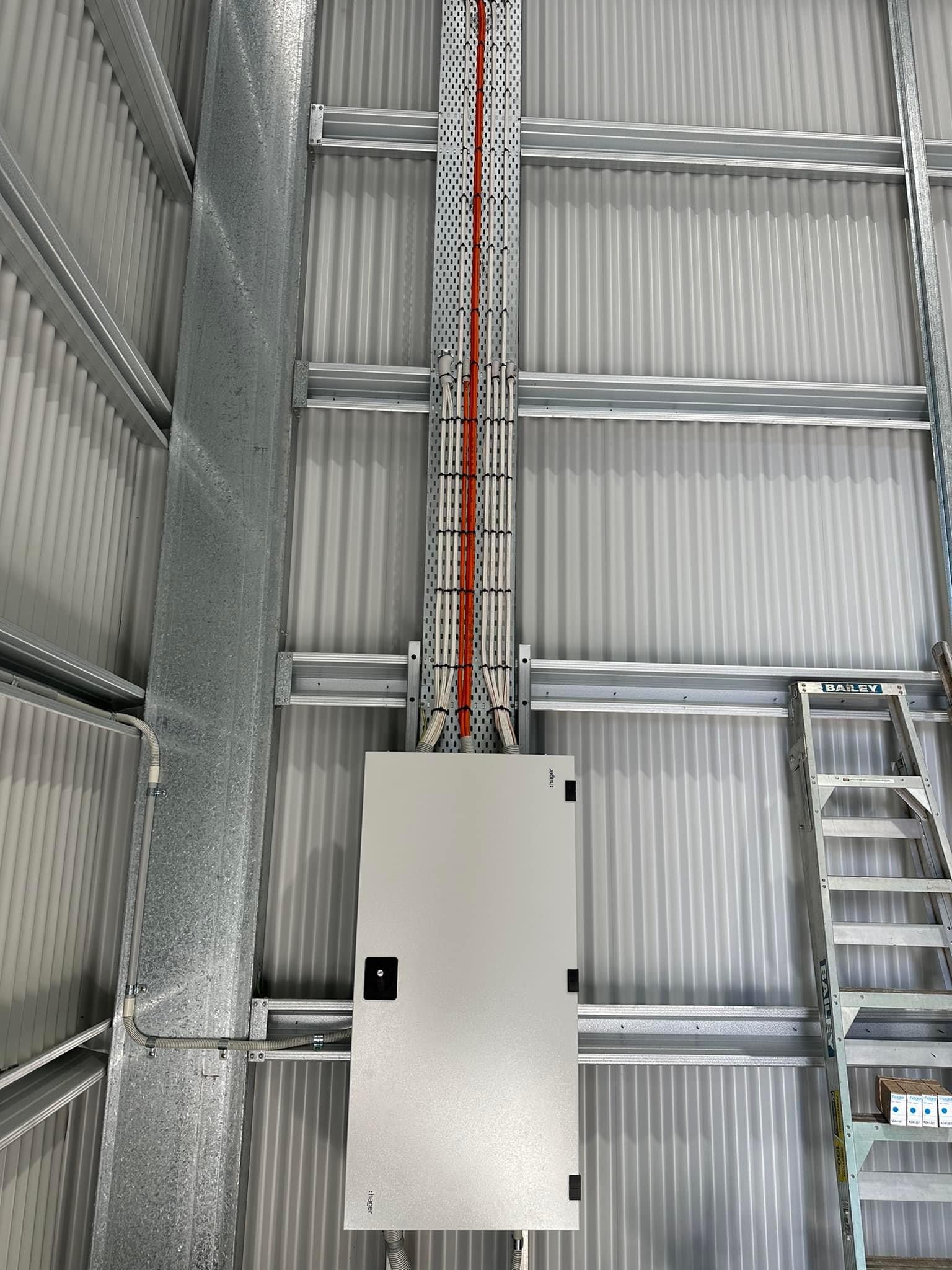 Professional switchboard installation